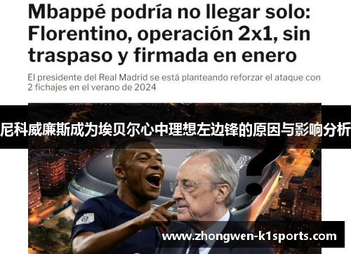 尼科威廉斯成为埃贝尔心中理想左边锋的原因与影响分析 尼科威廉斯成为埃贝尔心中理想左边锋的原因与影响分析